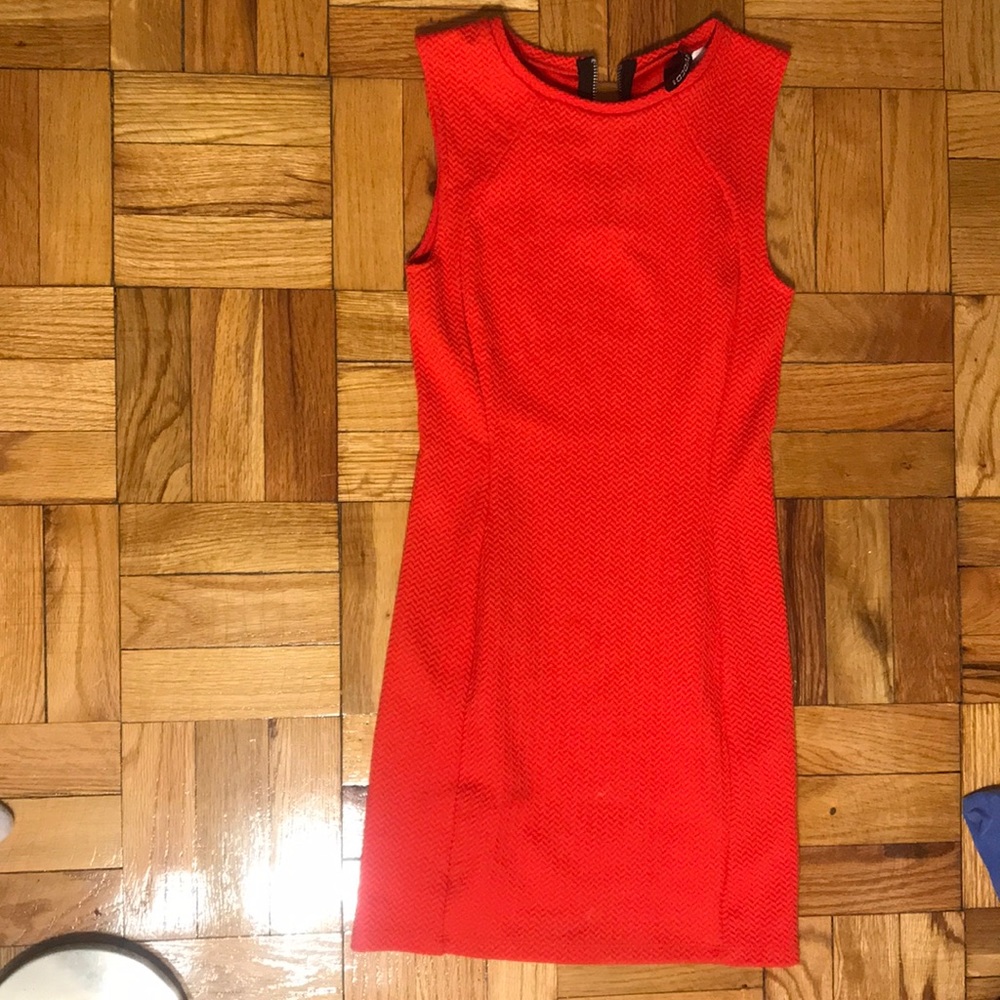 Pink/red H&M high neck dress